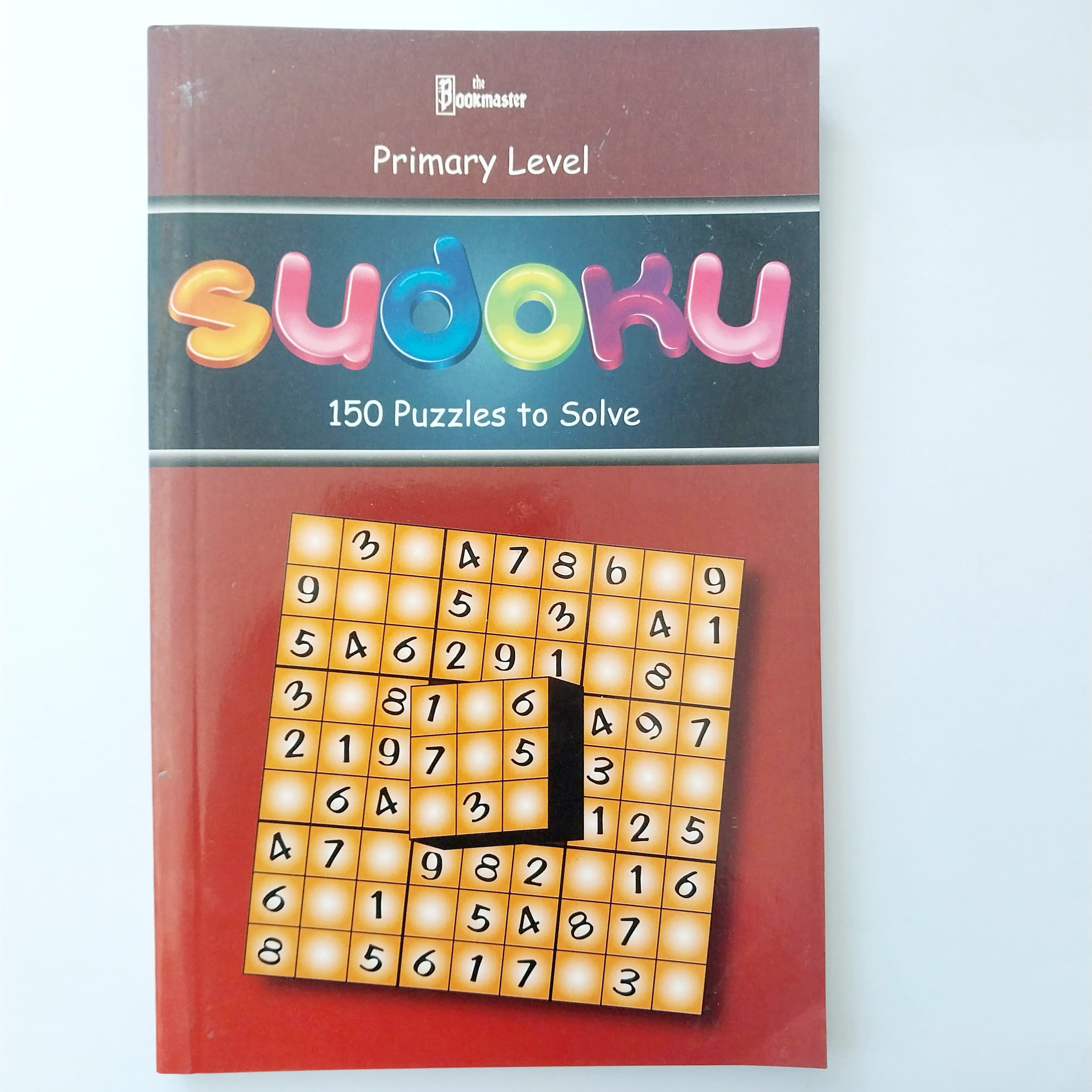 The Book Master Primary level Sudoku 150 Puzzles to soleve