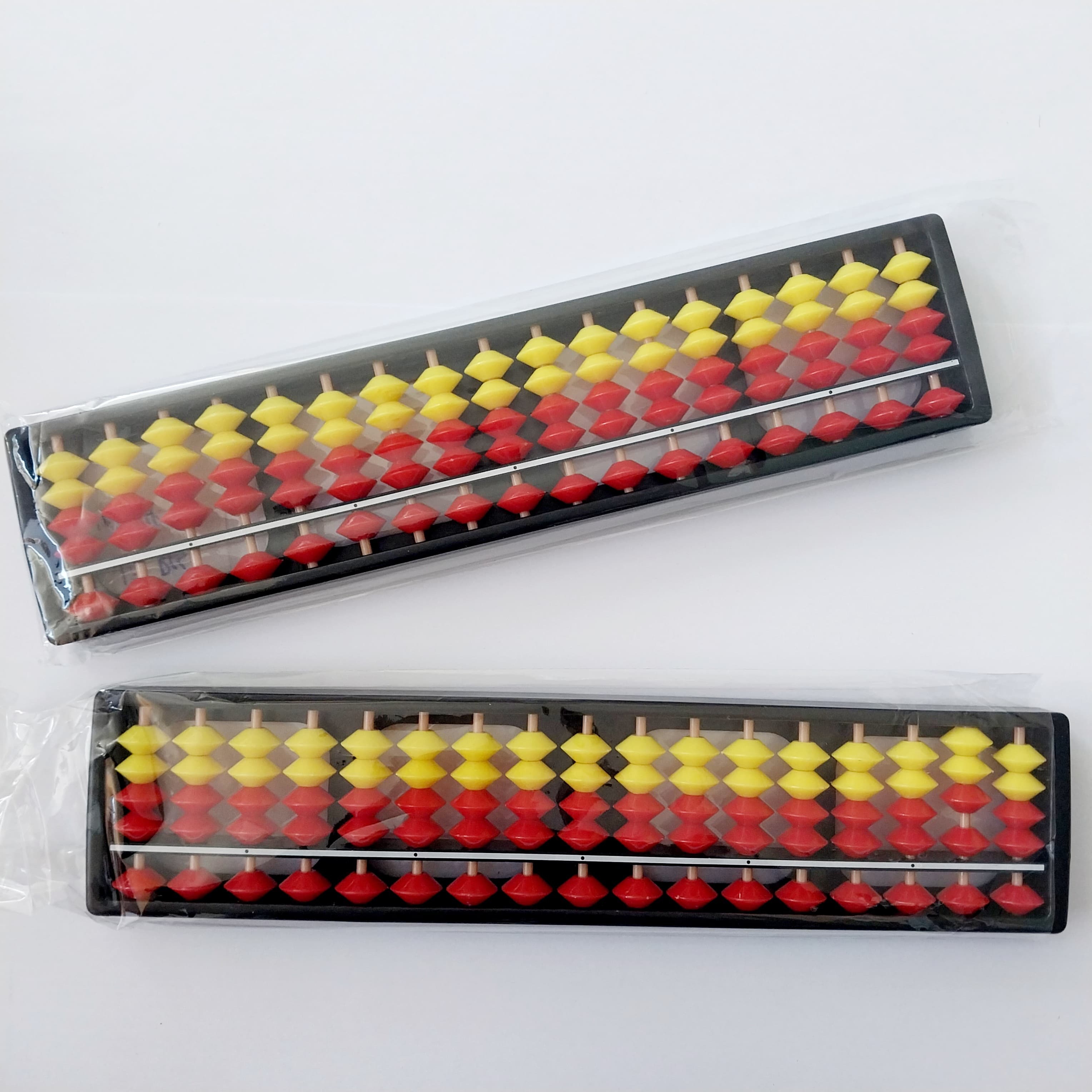 Plastic Toy Abacus (Red and yellow colour) 6x26.5cm