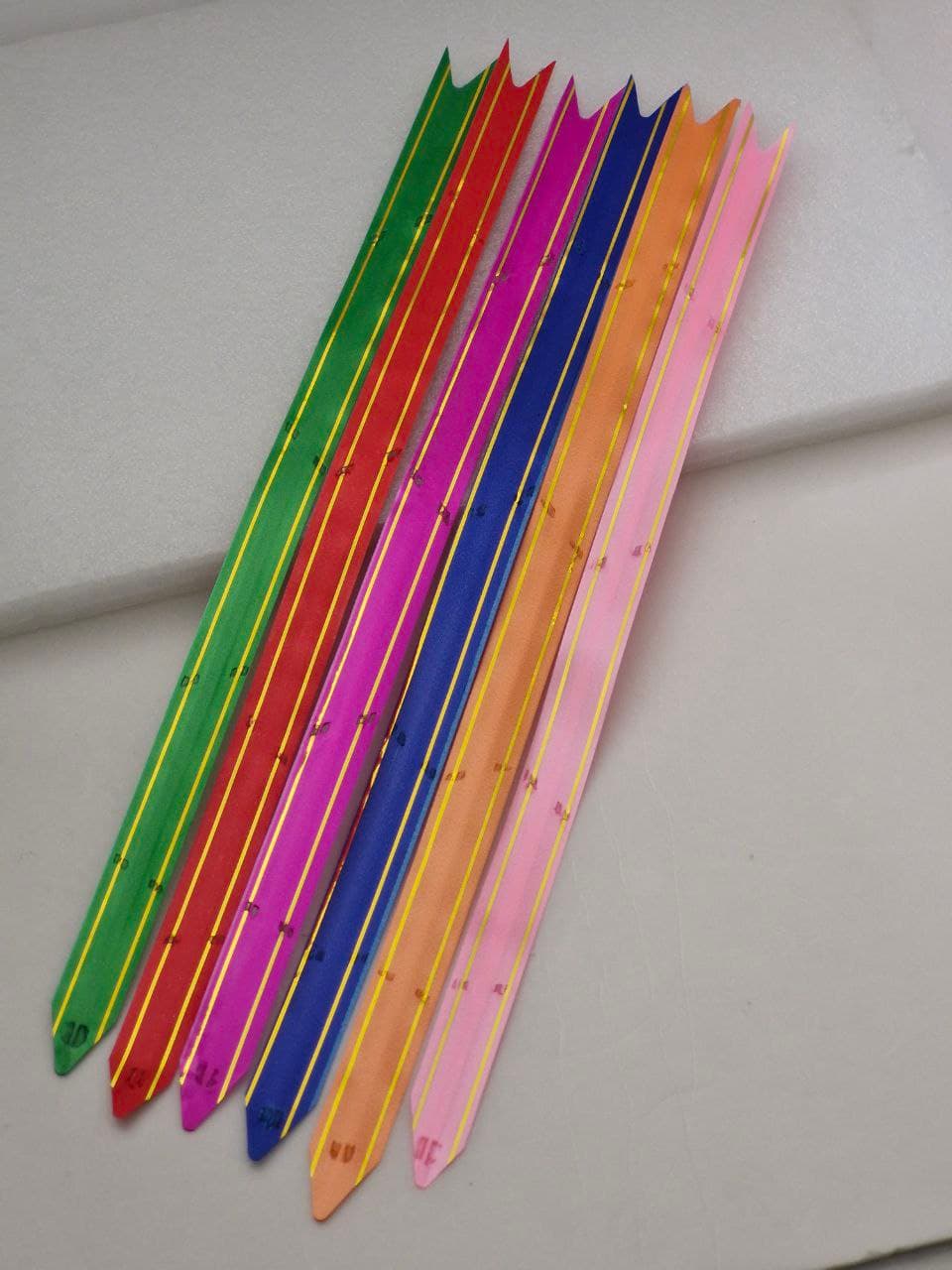 Pull Flower Ribbon 18 x 390mm, 10 Pcs Rose