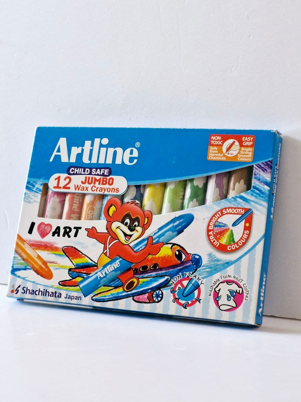 Crayons Artline 12 Wax Crayons 50312