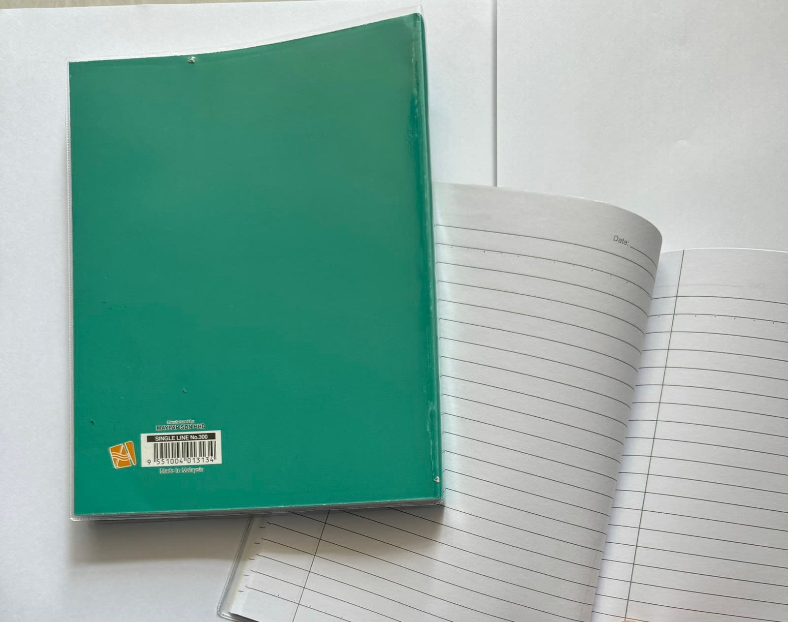 Soft Cover Exercise Book No. 300 (Single Line) - A03SC - with PVC jacket