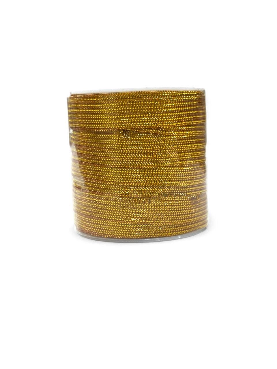 Glitter Gold Ribbon, 10cm x 10y