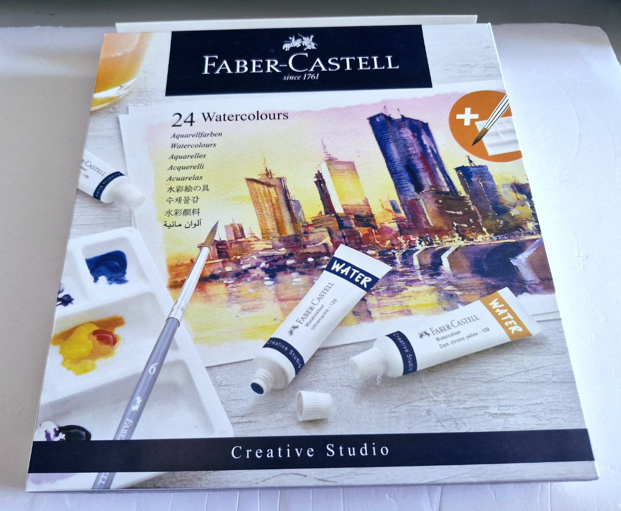 Faber Castell 24 Water colours 9ml 169624